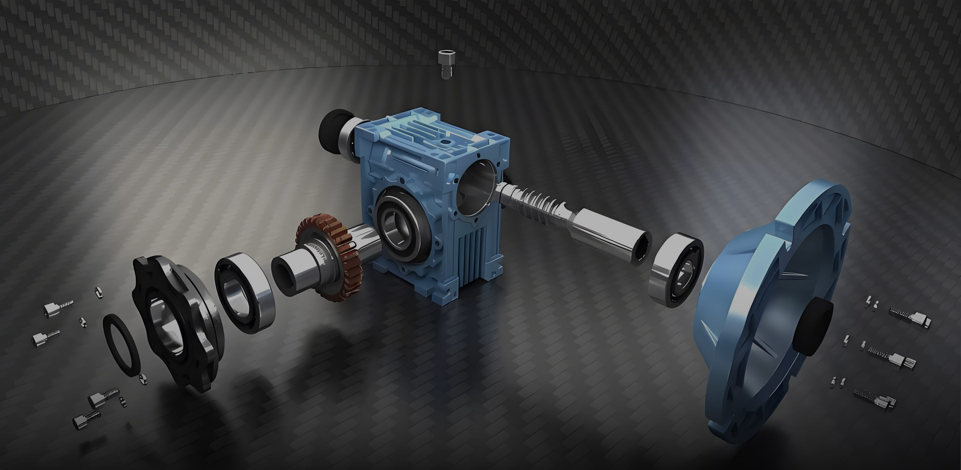 Pengilang profesional kotak gear cacing